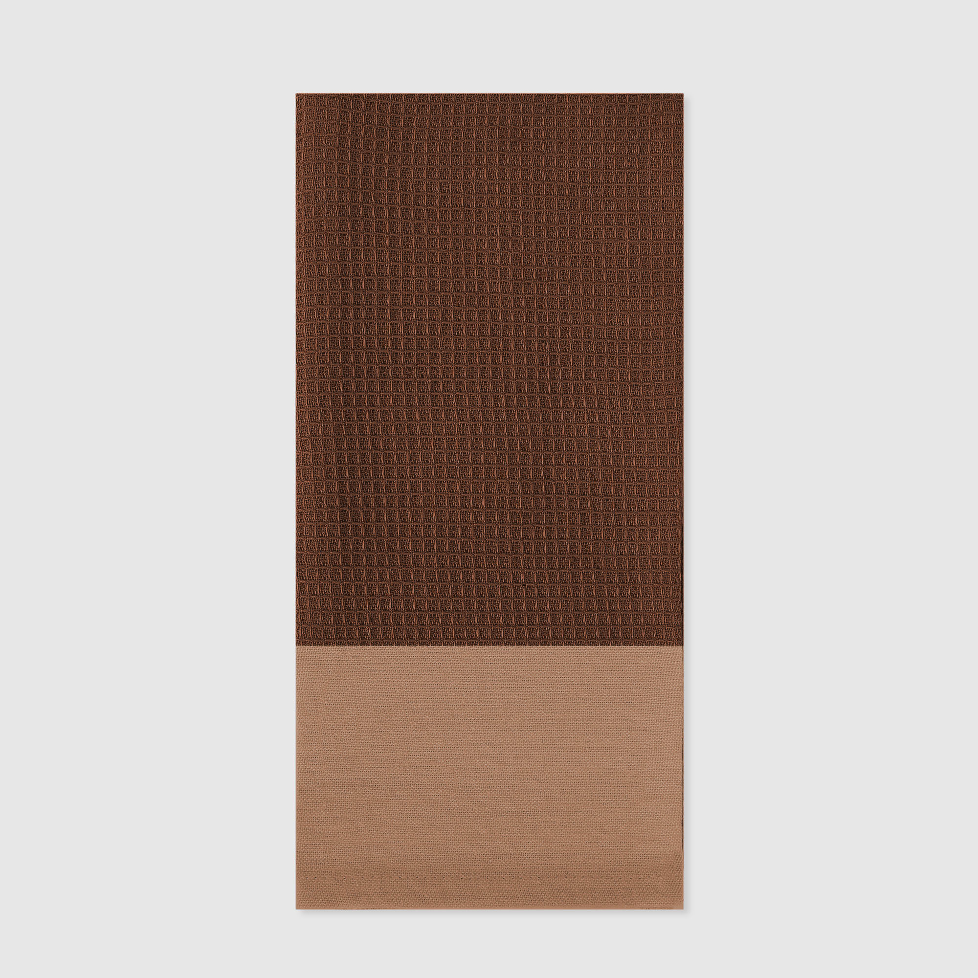 фото Набор салфеток кухонных homelines textiles 45x65см 3шт. brown/beige