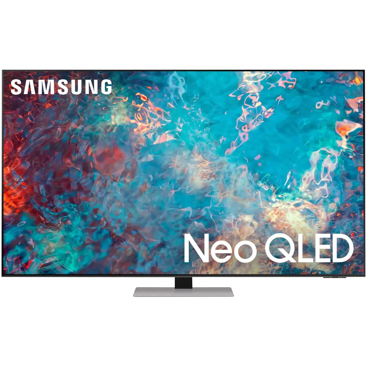 Телевизор Samsung QE75QN87AAUXRU, цвет серый - фото 1