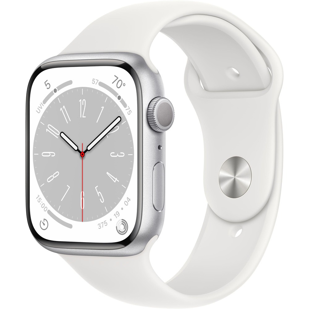 фото Смарт-часы apple watch series 8 45 мм s/m mp6p3ll/a white