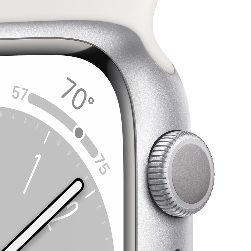 фото Смарт-часы apple watch series 8 45 мм s/m mp6p3ll/a white