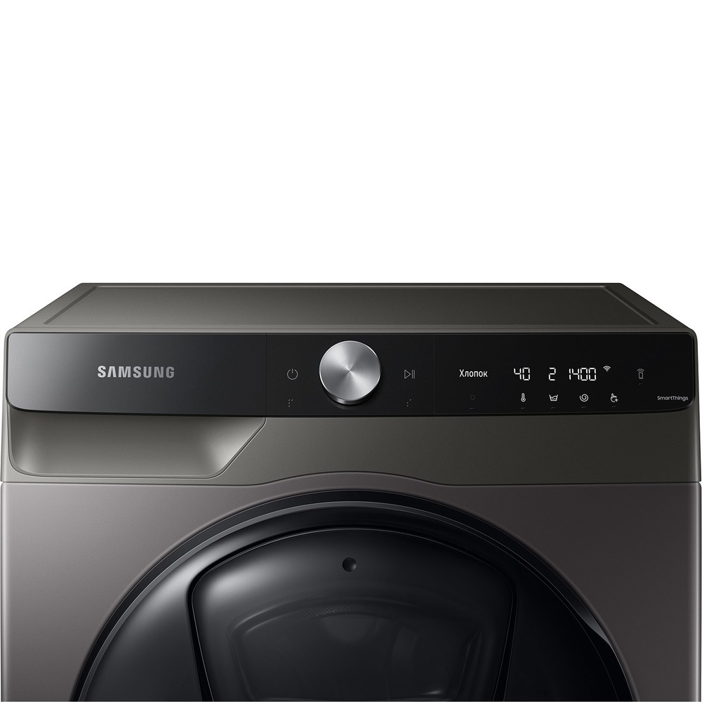 Стиральная машина Samsung WW10T754CBX, цвет черный - фото 7