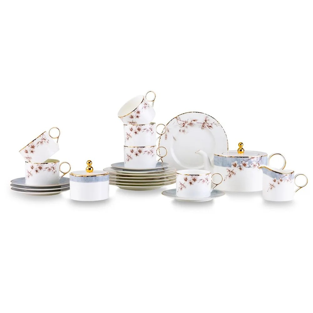 Сервиз чайный Mix&Match Home Аурелия на 6 персон 23 предмета блюдце для чайной чашки tudor royal circle