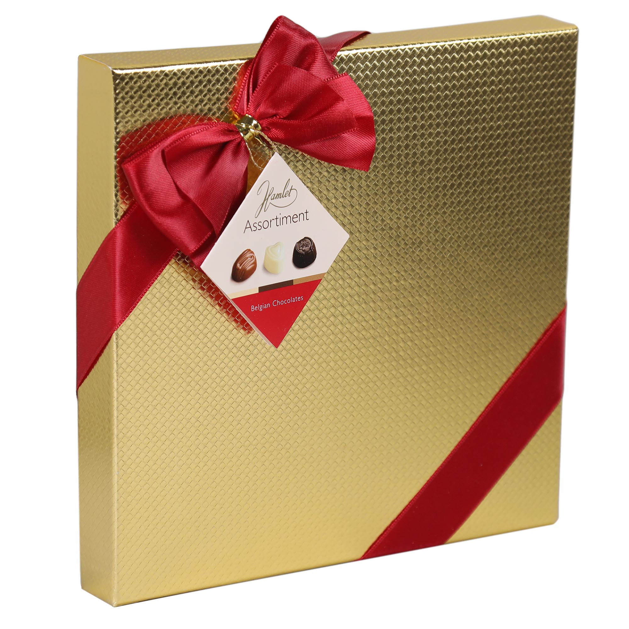 Набор конфет Hamlet Care Gold шоколадных в подарочной упаковке, 250 г
