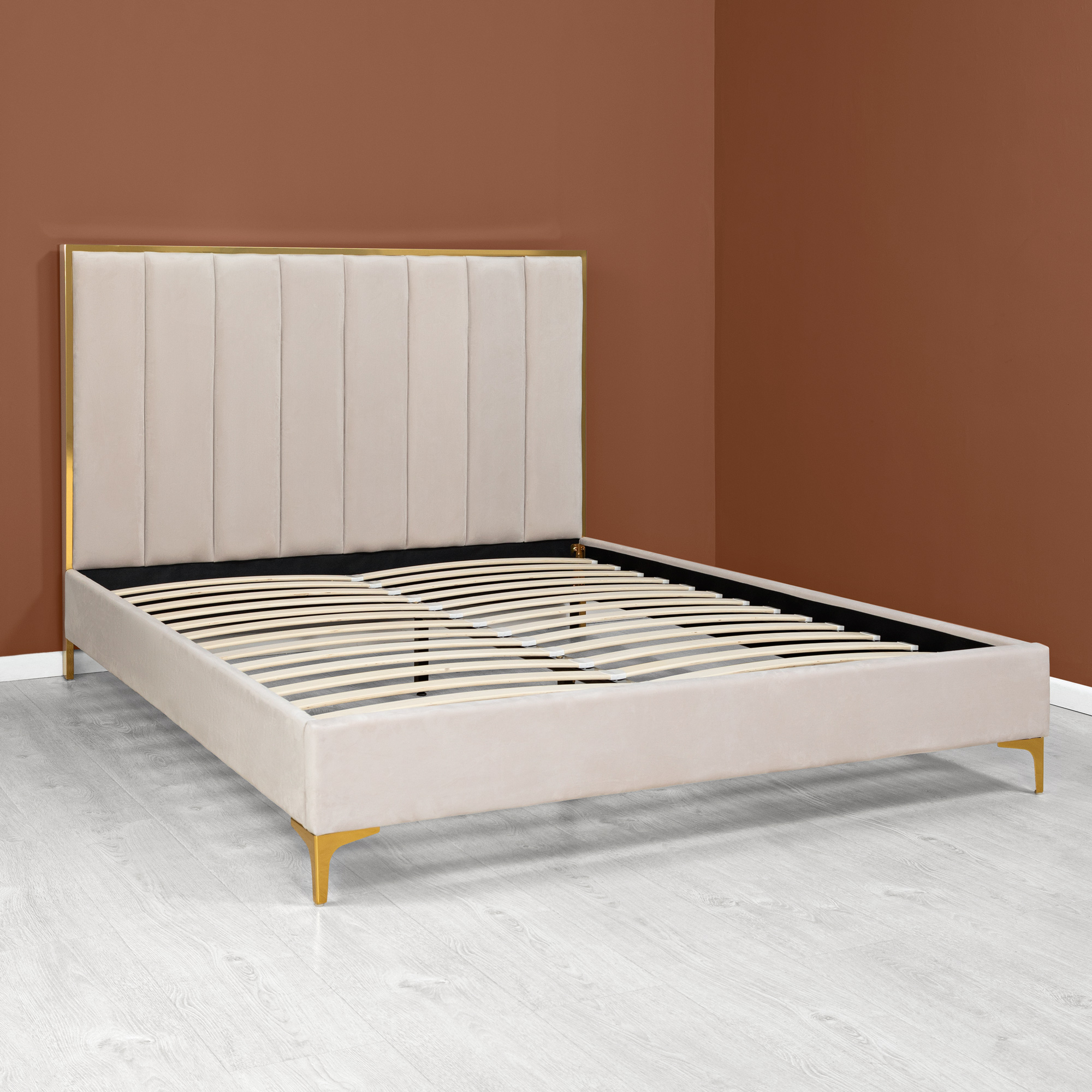 Кровать двуспальная AHF Аврора 160x200 см, размер 160х200 - фото 7