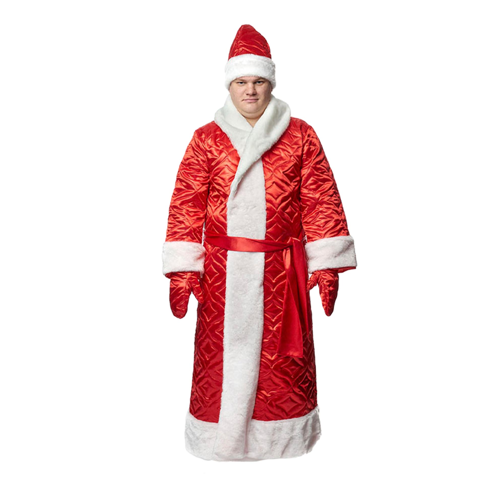 Костюм Артэ Дед Мороз стеганый из атласа р.50-52 костюм артэ дед мороз стеганый из атласа р 54 56
