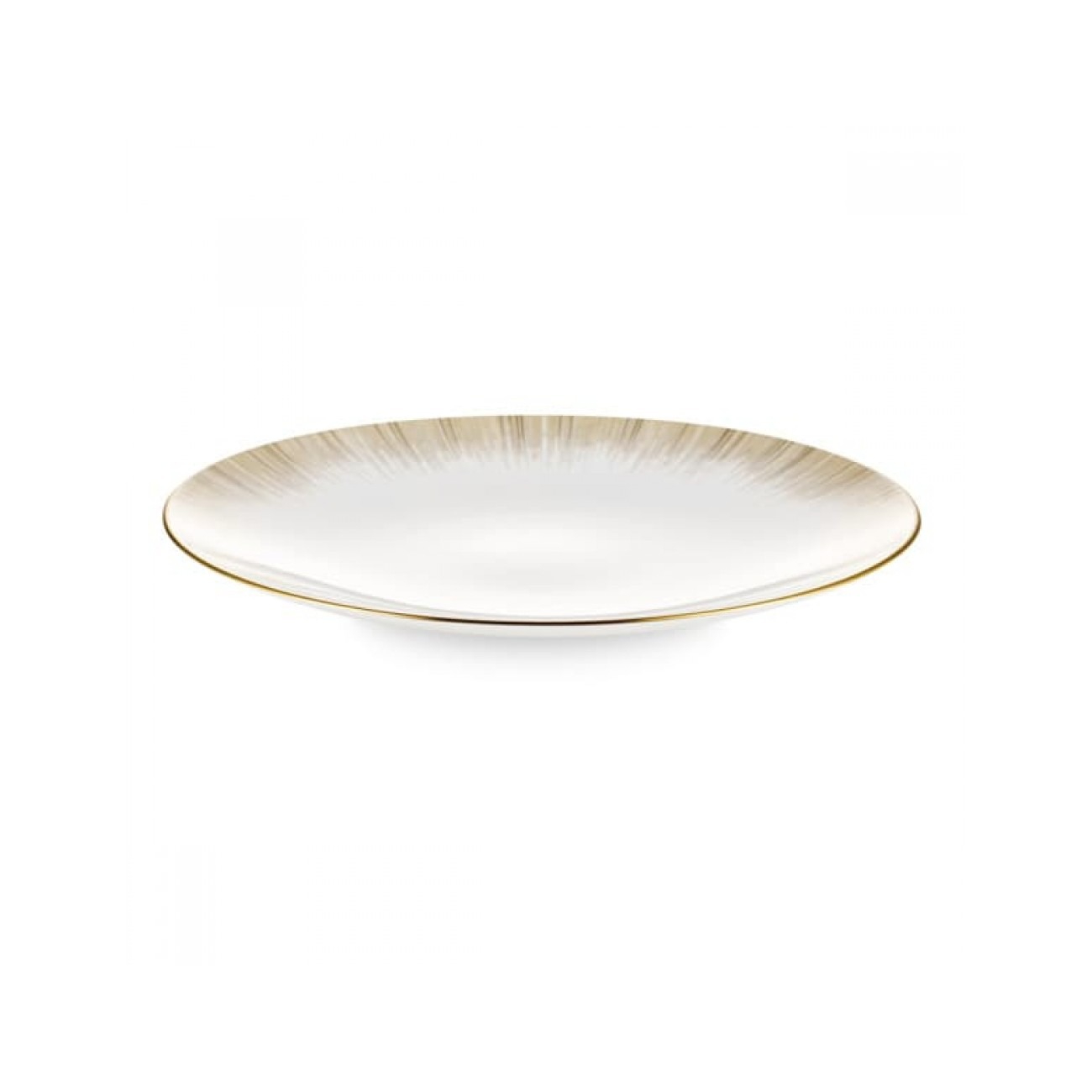 Тарелка обеденная Narumi сверкающее золото 28 см тарелка обеденная narumi лабиринт 28 см