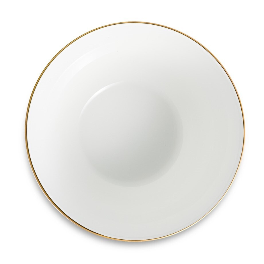 Тарелка суповая Narumi сверкающее золото 23 см тарелка суповая narumi золотая паутина 23 см фарфор костяной