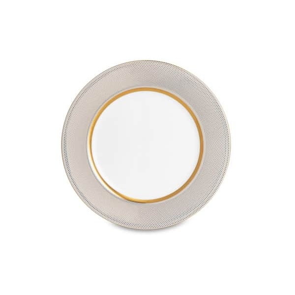 Тарелка закусочная Narumi золотой алмаз 23 см тарелка акцентная noritake трефолио 25 см золотой кант