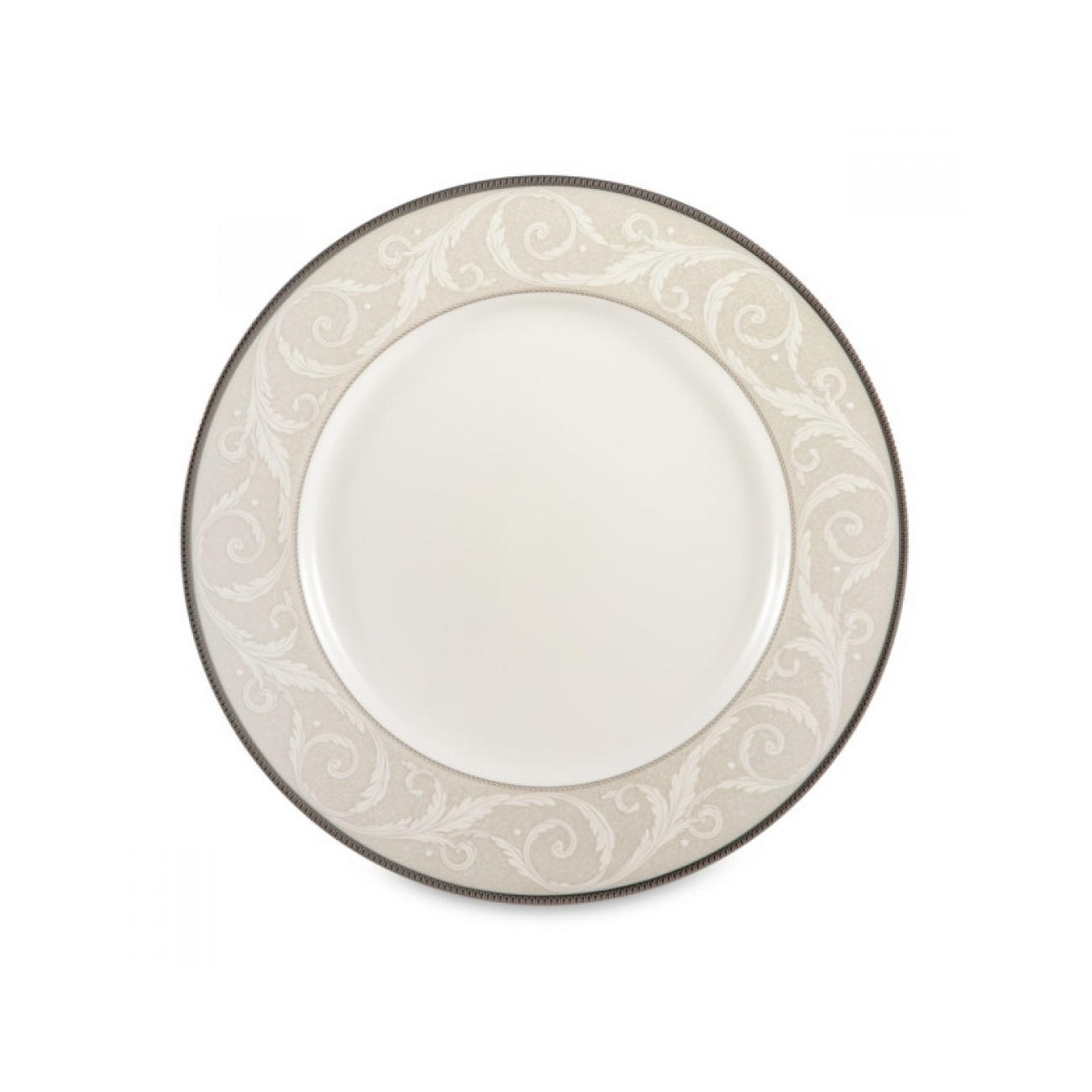 Тарелка обеденная Narumi платиновый ноктюрн 27 см тарелка пирожковая narumi платиновый ноктюрн 16 см