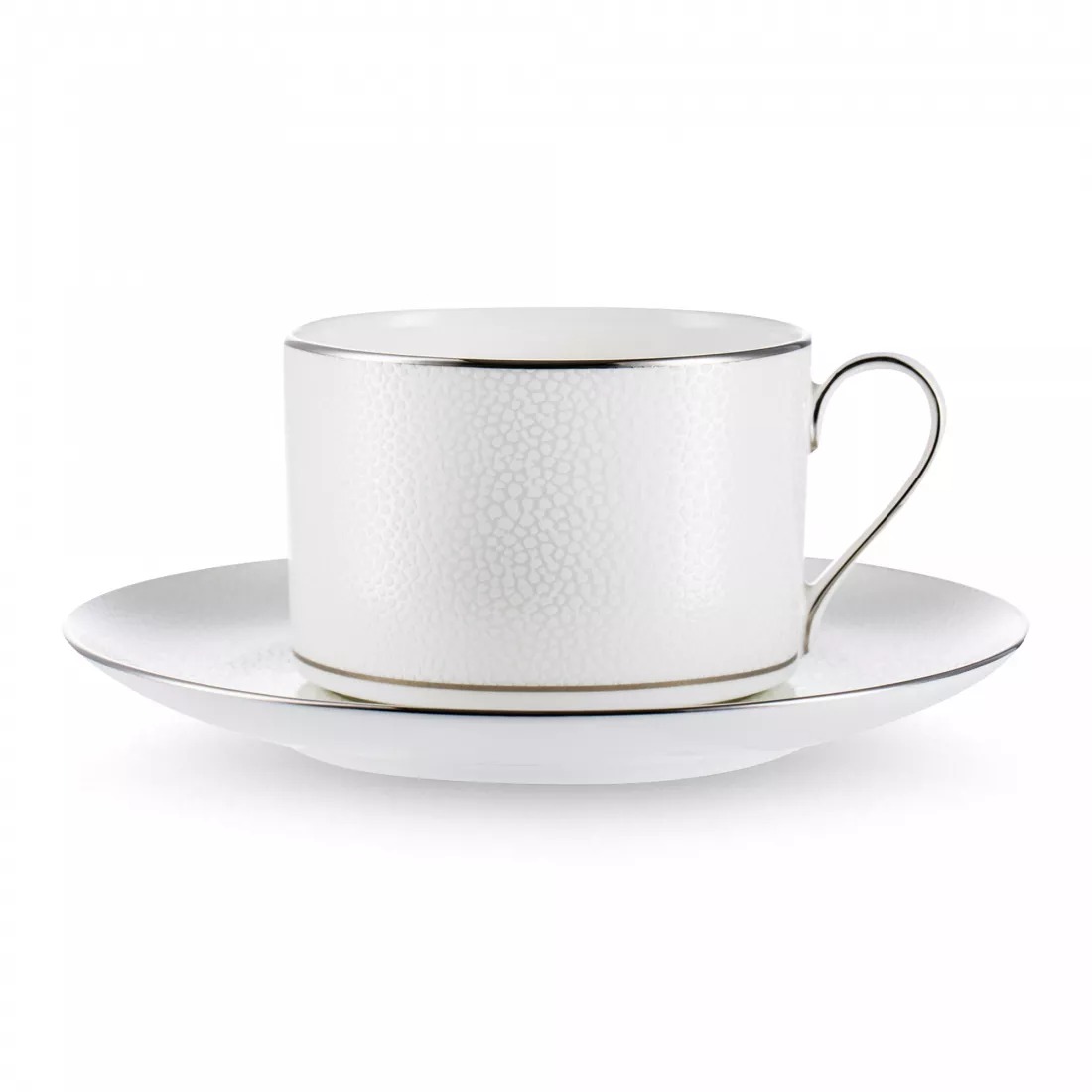 Чашка чайная с блюдцем Narumi Белый жемчуг 270 мл чашка чайная с блюдцем narumi золотой алмаз 240 мл
