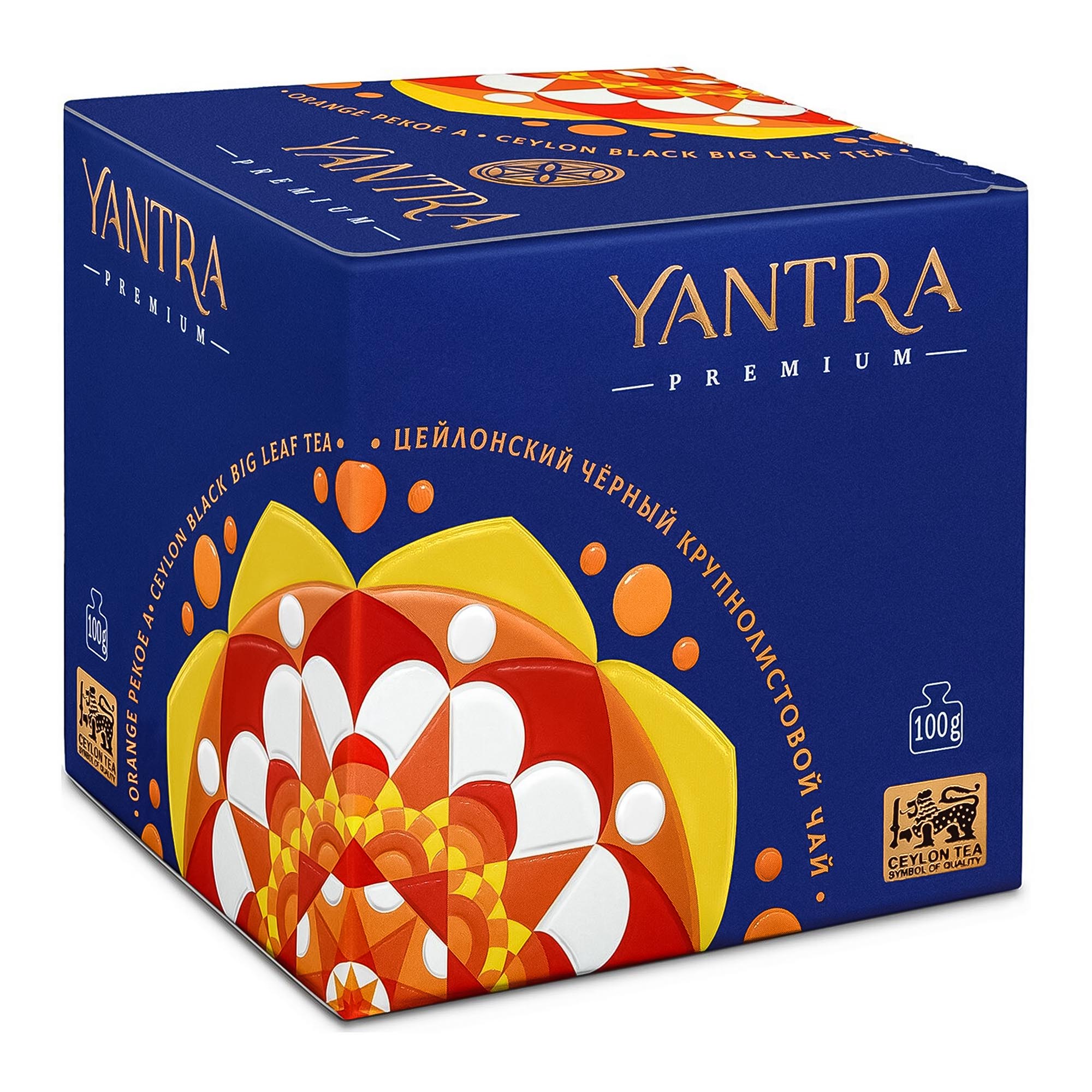Чай черный крупнолистовой Yantra Премиум OPA 100 г