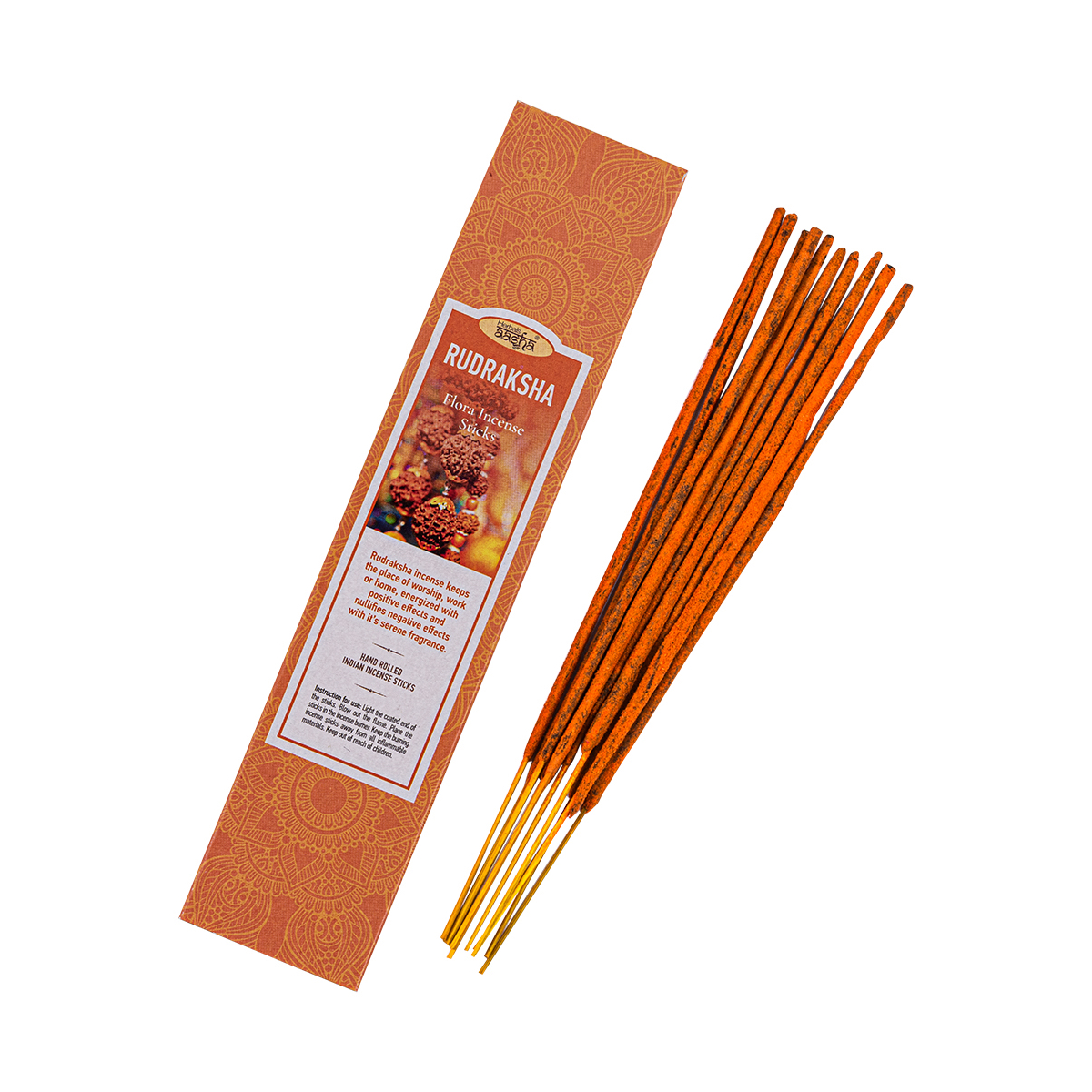 Ароматические палочки Aasha Herbals  Рудракша (Rudraksha), 10 шт rio палочки для канареек с мёдом и полезными семенами 80 гр
