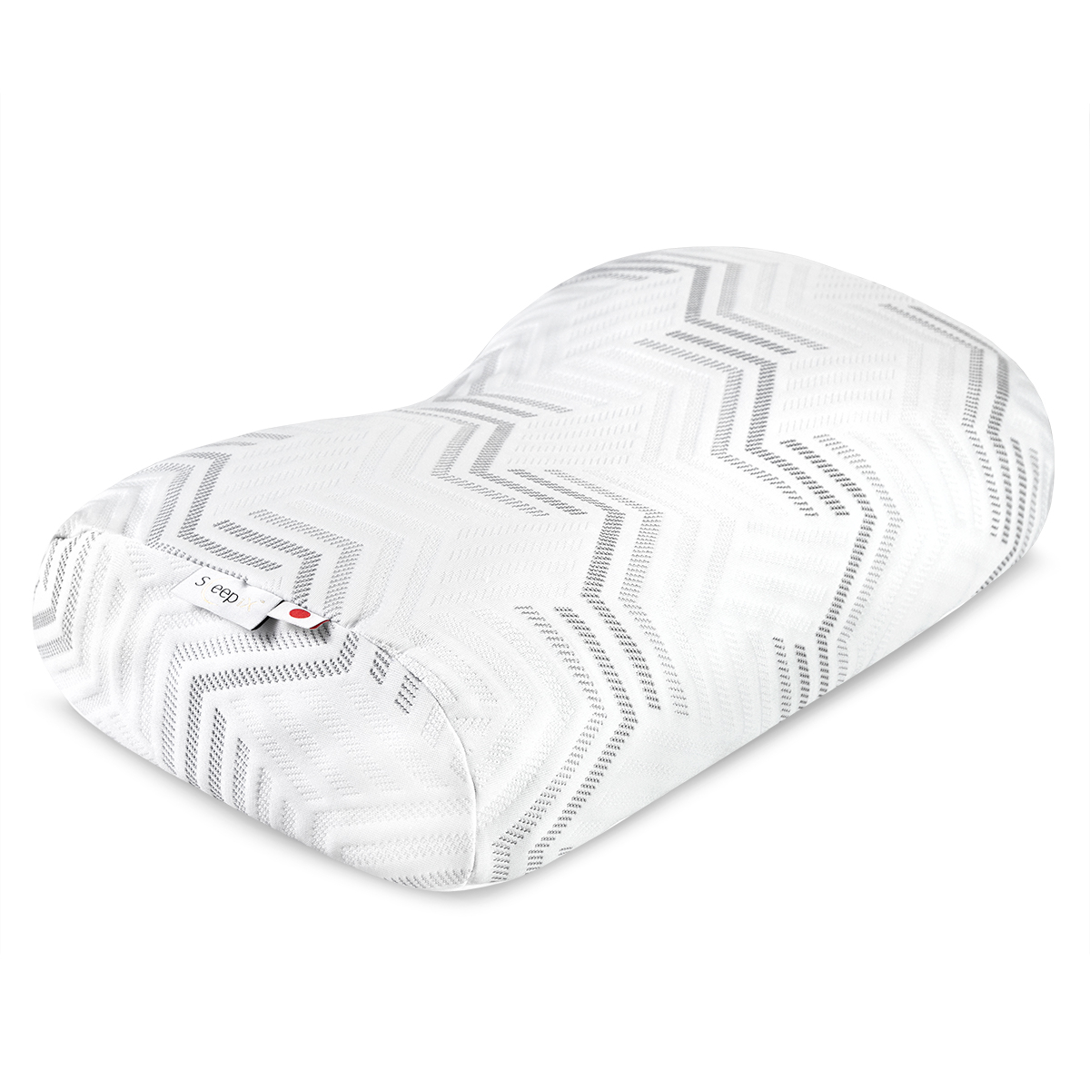 Анатомическая подушка Sleepix Миоко белая 57х35х9,5 см, цвет белый