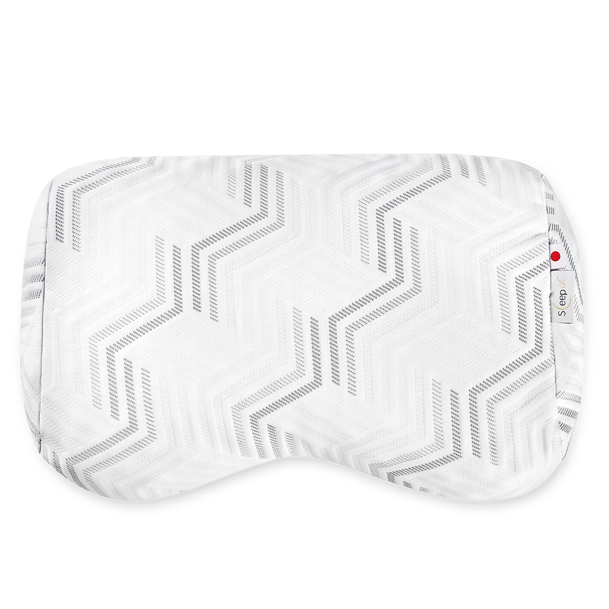 Анатомическая подушка Sleepix Миоко белая 57х35х9,5 см, цвет белый - фото 2