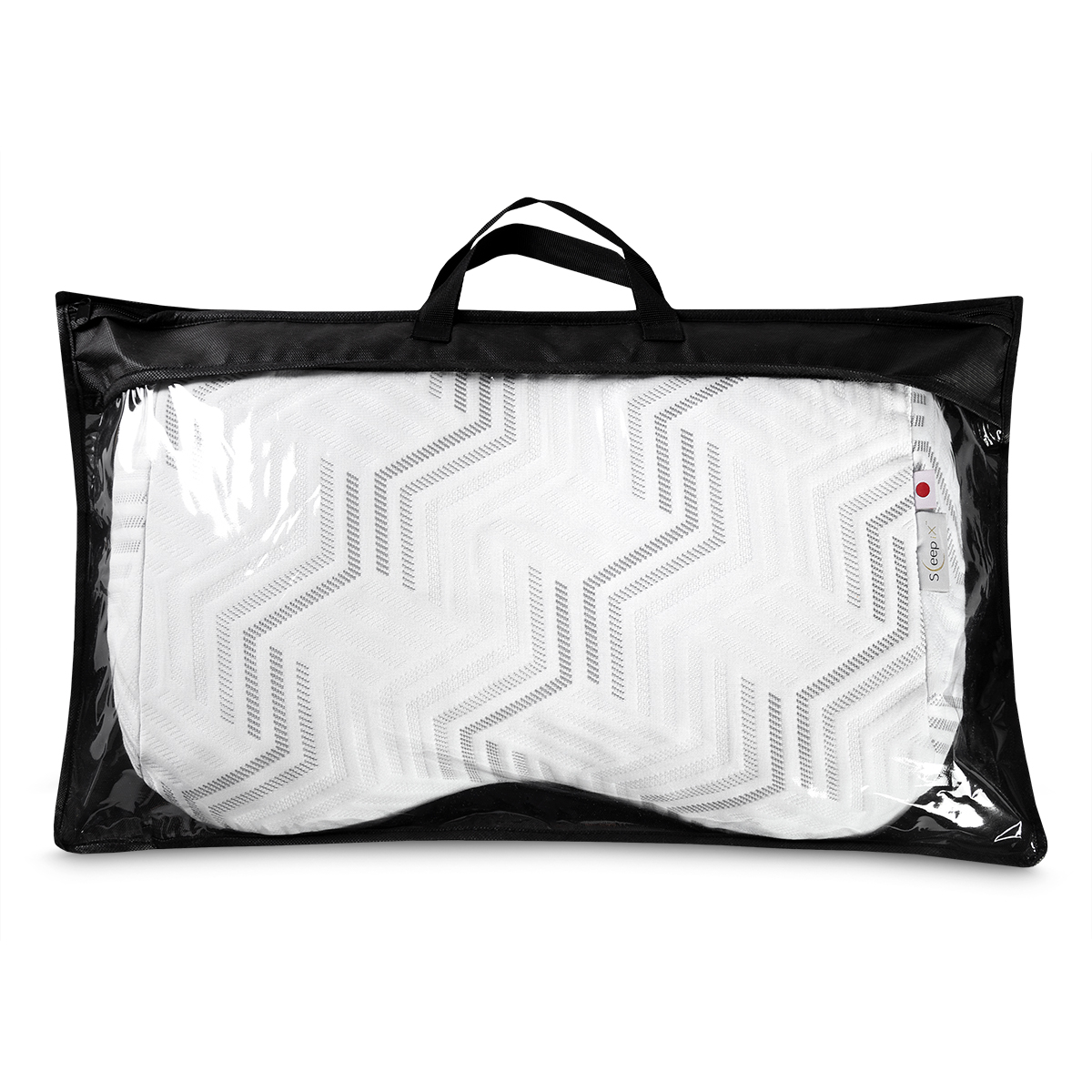 Анатомическая подушка Sleepix Миоко белая 57х35х9,5 см, цвет белый - фото 4