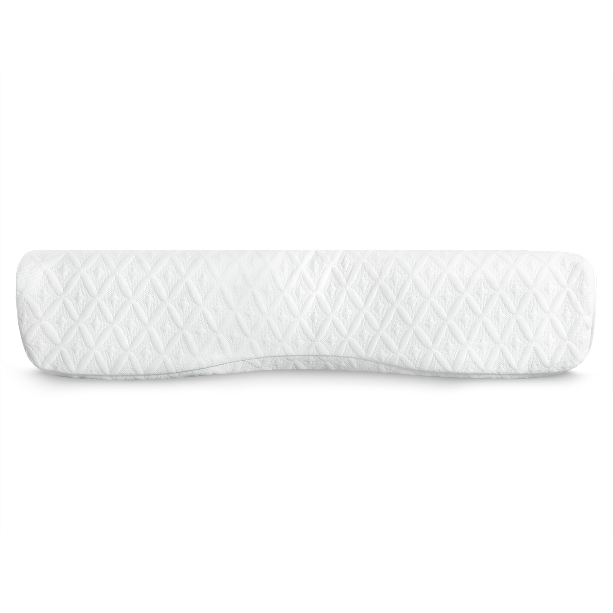 Анатомическая подушка Sleepix Нарита белая 54х32х6/10 см, цвет белый - фото 6