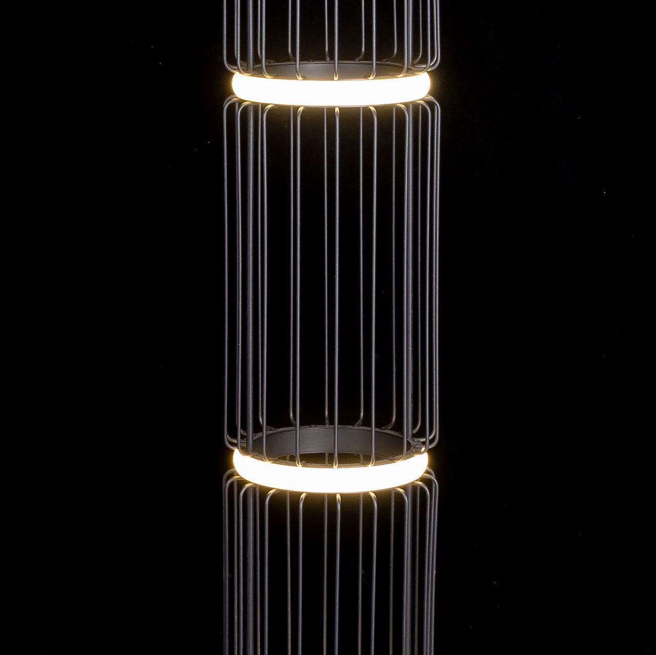 Торшер De markt 1/33W LED 220V, цвет черный - фото 4
