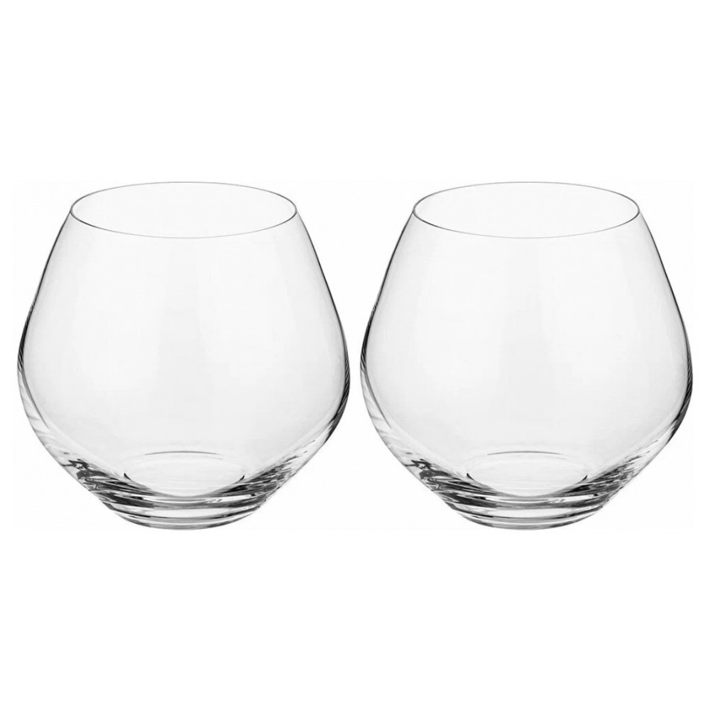 Набор стаканов Crystalex Аморосо 440 мл 2 шт, цвет прозрачный - фото 1