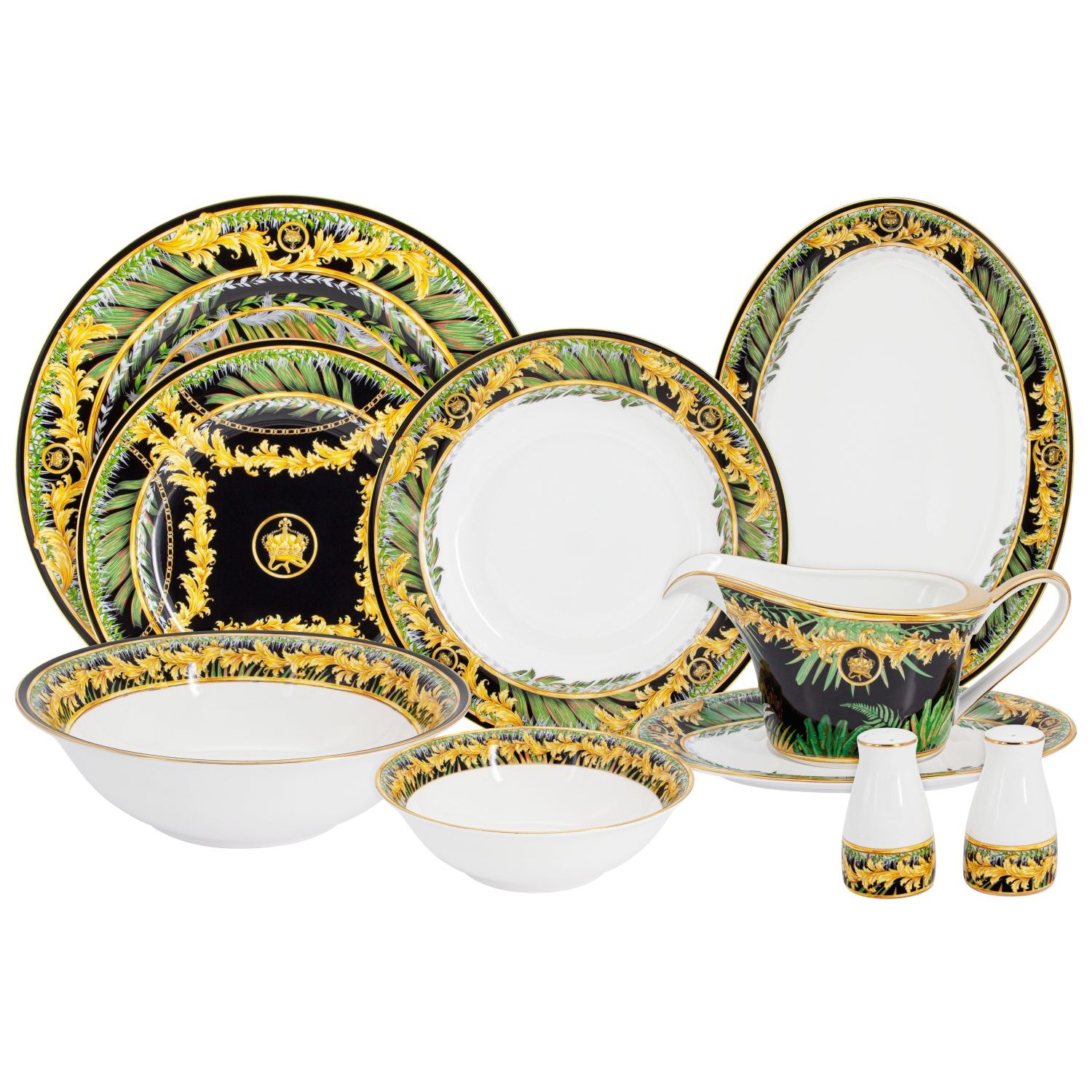 Сервиз обеденный Royal Crown Эдем 50 предметов 12 персон набор тарелок обеденных spode наследие 27 см 4 шт