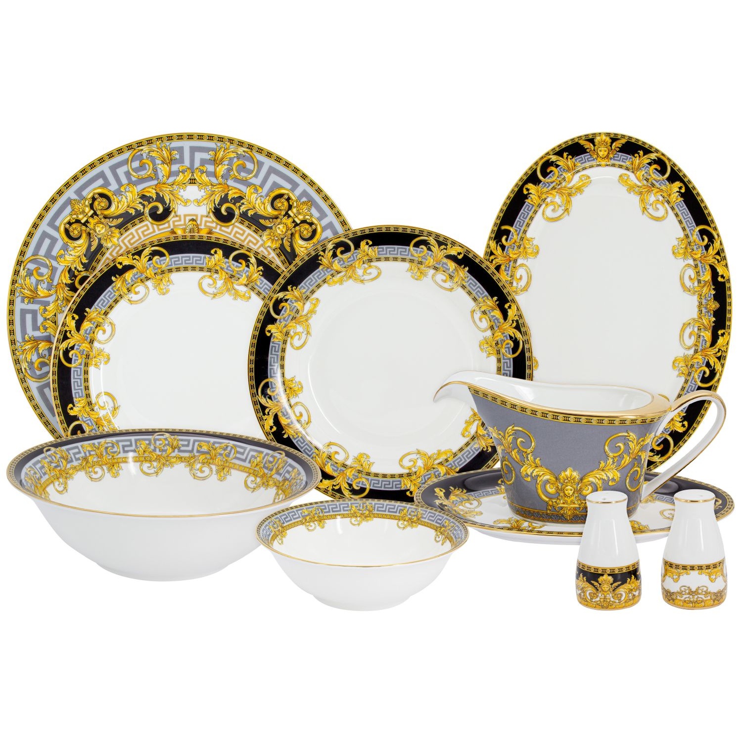 Сервиз обеденный Royal Crown Консул 27 предметов 6 персон набор тарелок обеденных spode наследие 27 см 4 шт