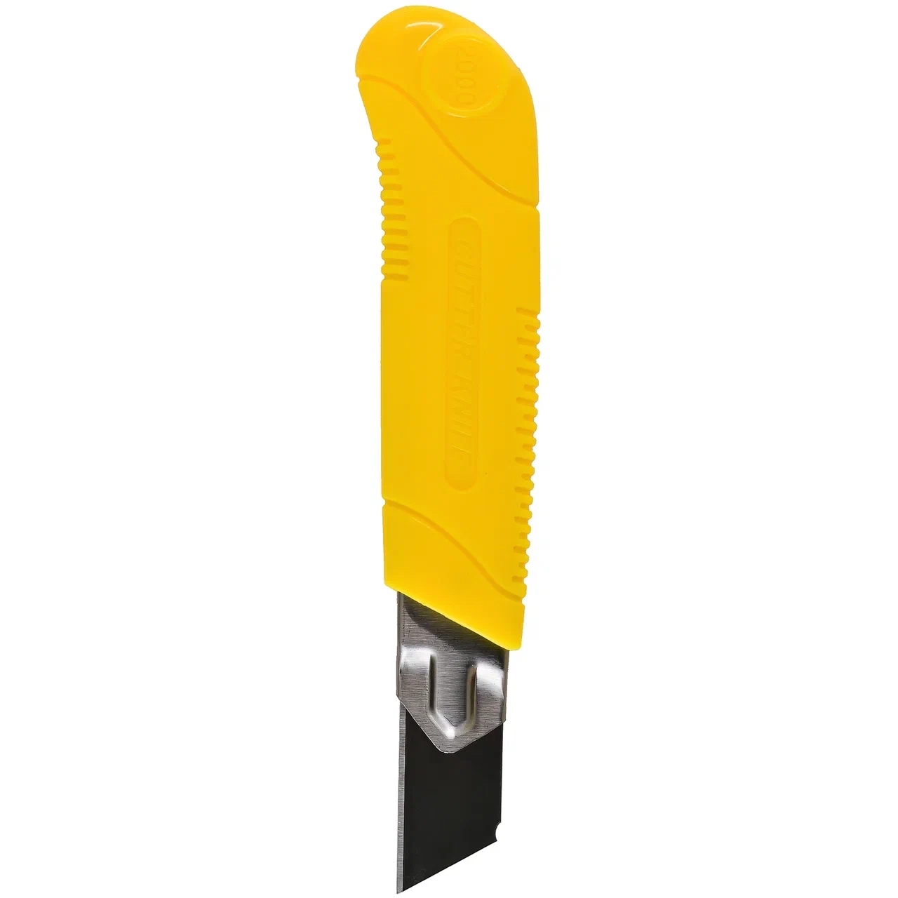 Нож с выдвижным лезвием КРЕОСТ 25 мм, цвет желтый - фото 4