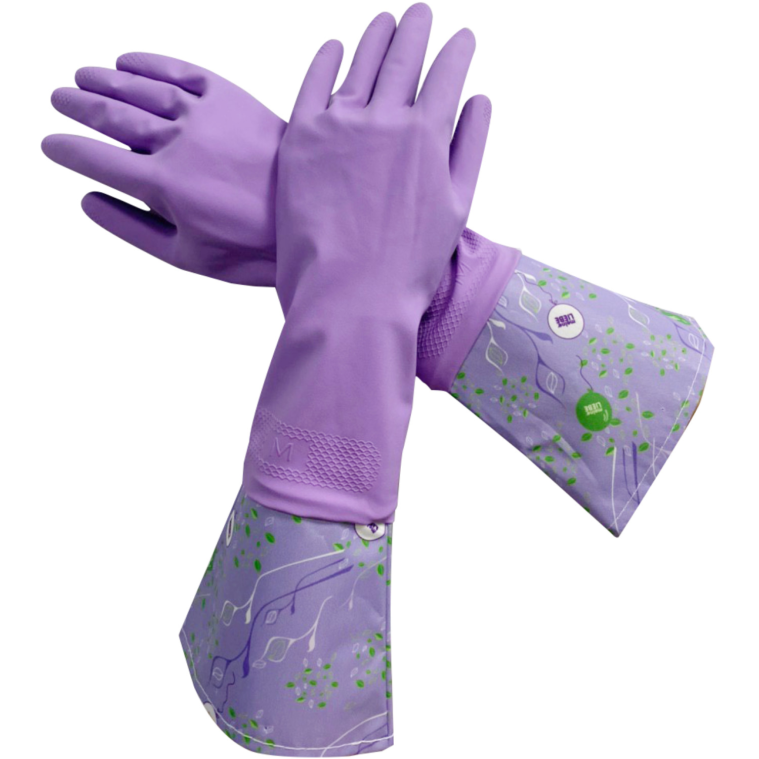 Перчатки хозяйственные Meine Liebe Чистенот латексные с манжетом, размер XL нитриловые перчатки с твердым манжетом пара