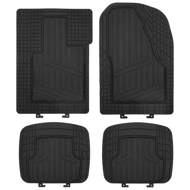 Набор универсальных автомобильных ковриков Element, черный 4 шт 16 шт универсальных пластиковых автомобильных дверных наклеек