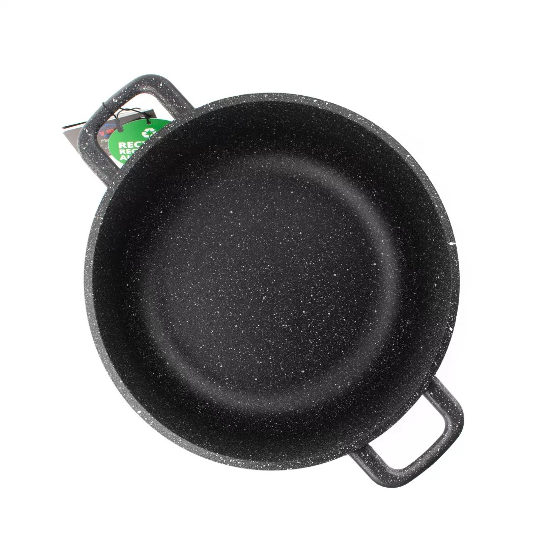Кастрюля Olympia Hard Cook Fix 24 см 5,3 л, цвет черный - фото 3