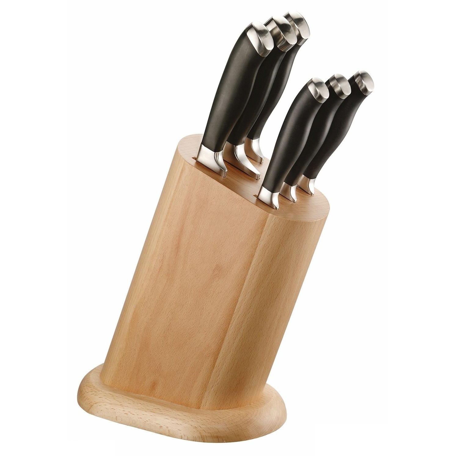 Набор ножей Pintinox 6 шт в деревянной подставке набор кухонный на подставке