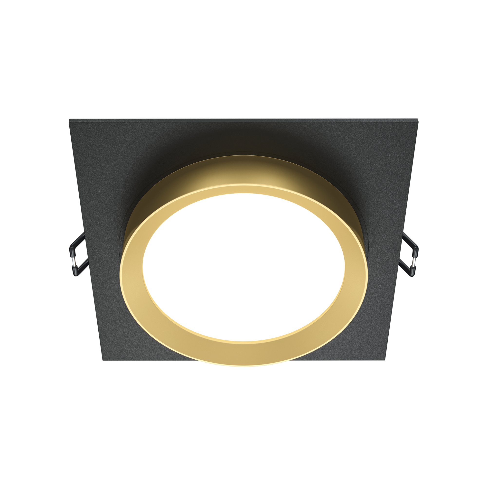 Светильник Technical DL086-GX53-SQ-BG, цвет черный с золотом - фото 1