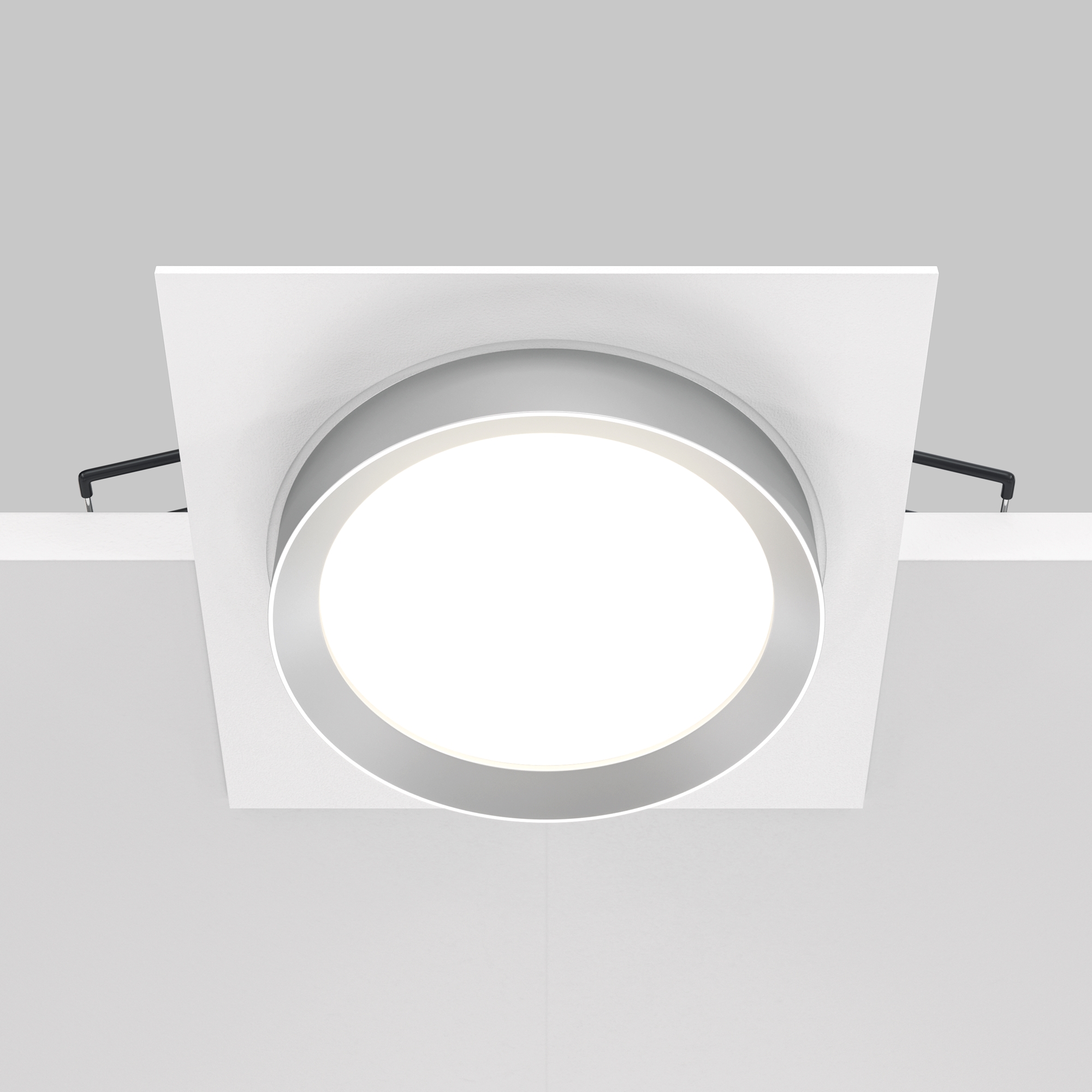 Светильник Technical DL086-GX53-SQ-WS, цвет белый с серебром - фото 4