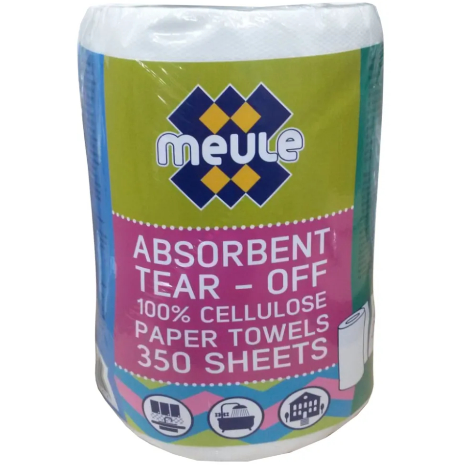 Бумажные полотенца Meule отрывные 20х20 см, 350 шт в рулоне