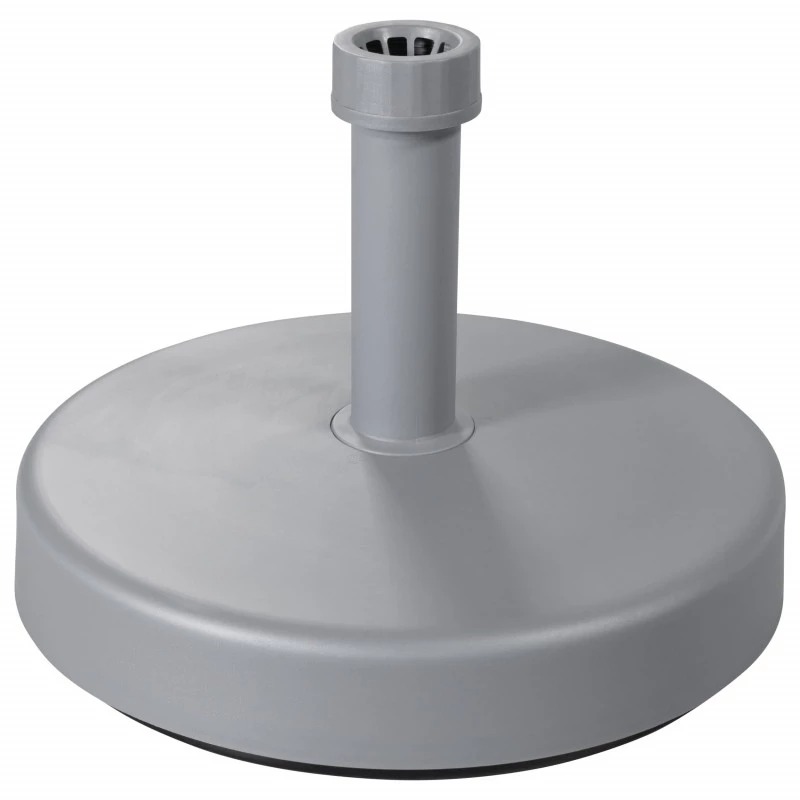 База наполняемая Doppler PE fullsockel серебристая 45х11 см 25 л база для зонта bizzotto 0795045