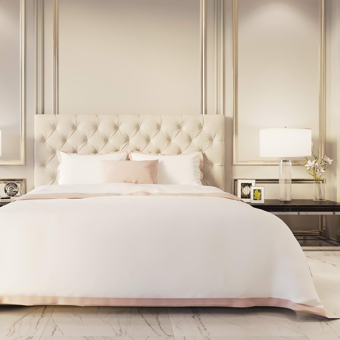 Комплект постельного белья Sofi De Marko Флер №11 белый с розовым Полуторный жен костюм домашний флер белый р 44