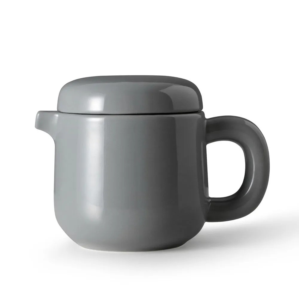 фото Чайник заварочный с ситечком viva scandinavia серый 0,6 л