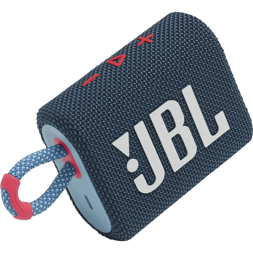 Портативная акустика JBL Go 3 Blue/Pink