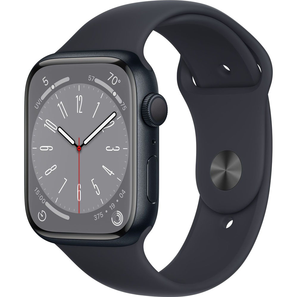 Смарт-часы Apple Watch 8 45 мм M/L MNUL3LL/A Midnight Aluminum