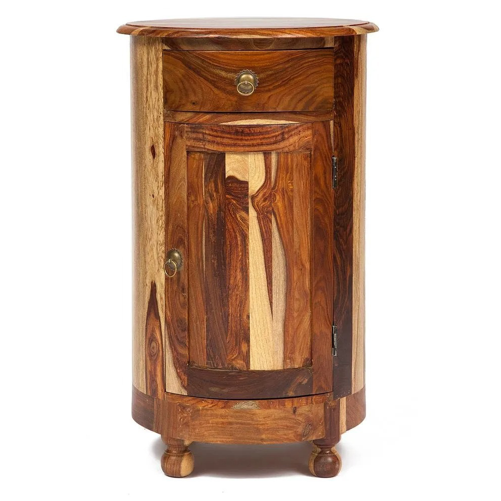 Барный шкаф TC Bombay бежевый с коричневым 45х76,5 см (10050), цвет коричневый - фото 2