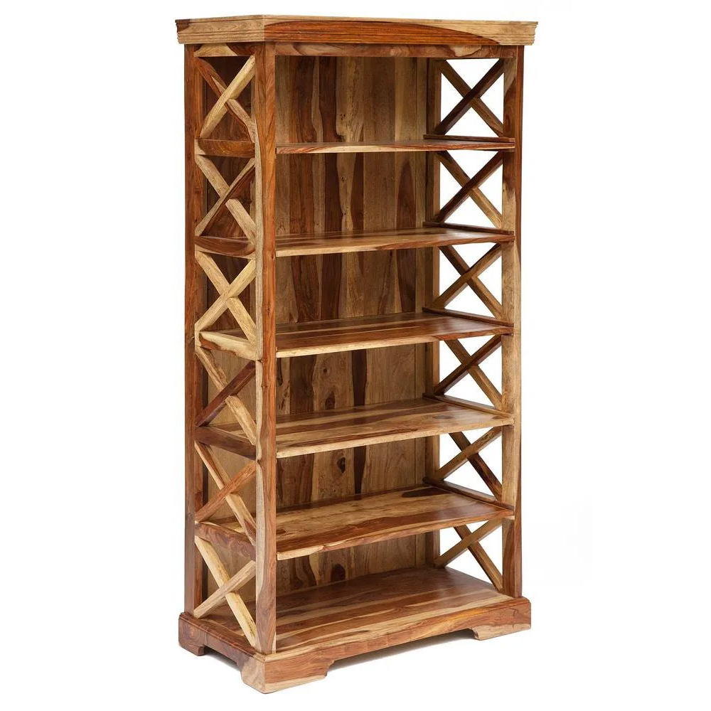 Набор шкафов для книг TC Bombay бежевый с коричневым из 3 предметов, цвет коричневый - фото 3