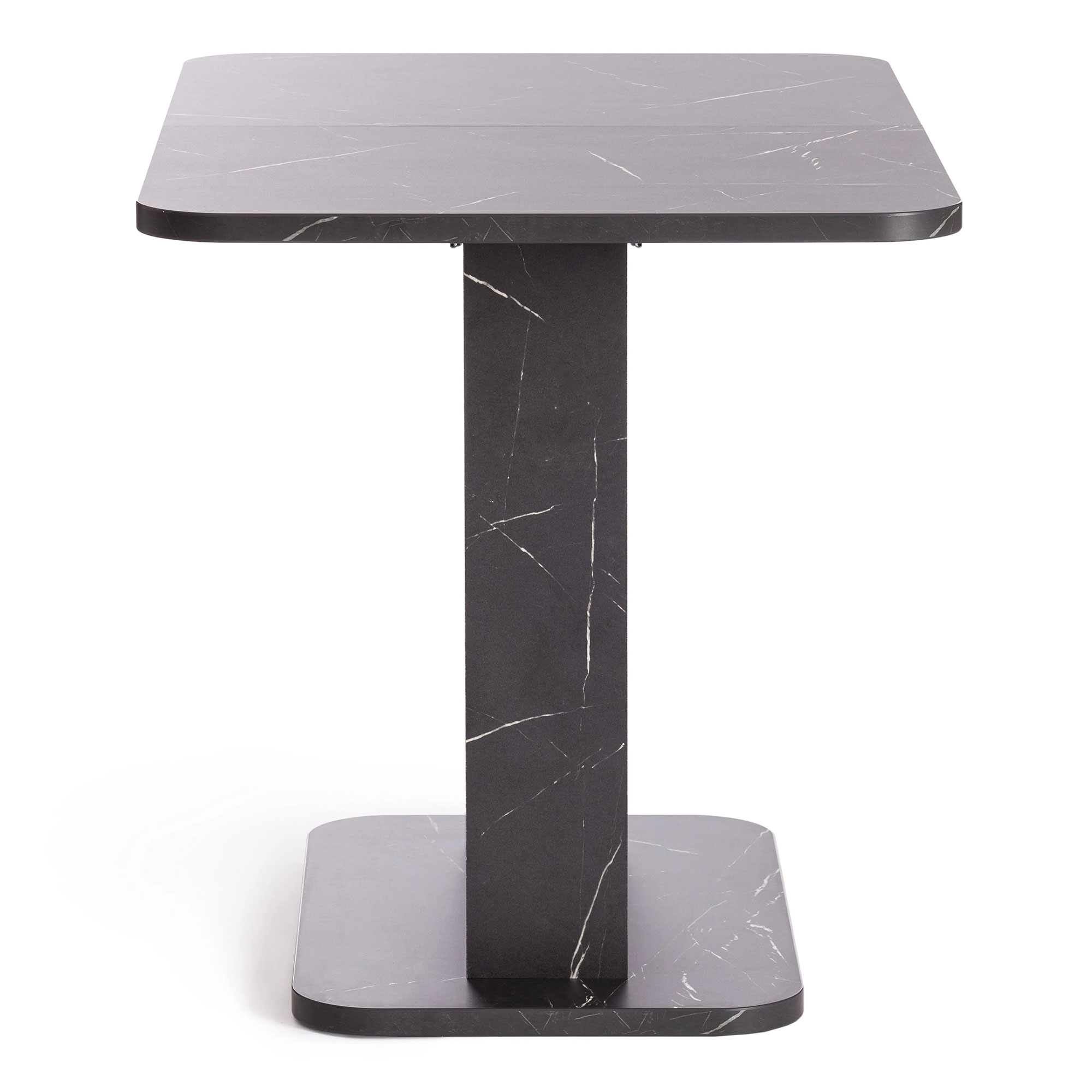Обеденный стол TC Smart чёрный 105+35х70х75 см (19129) - фото 3