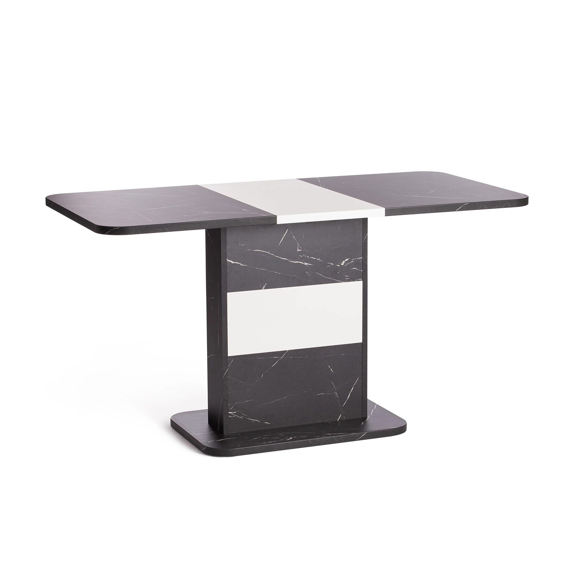Обеденный стол TC Smart чёрный 105+35х70х75 см (19129) - фото 8