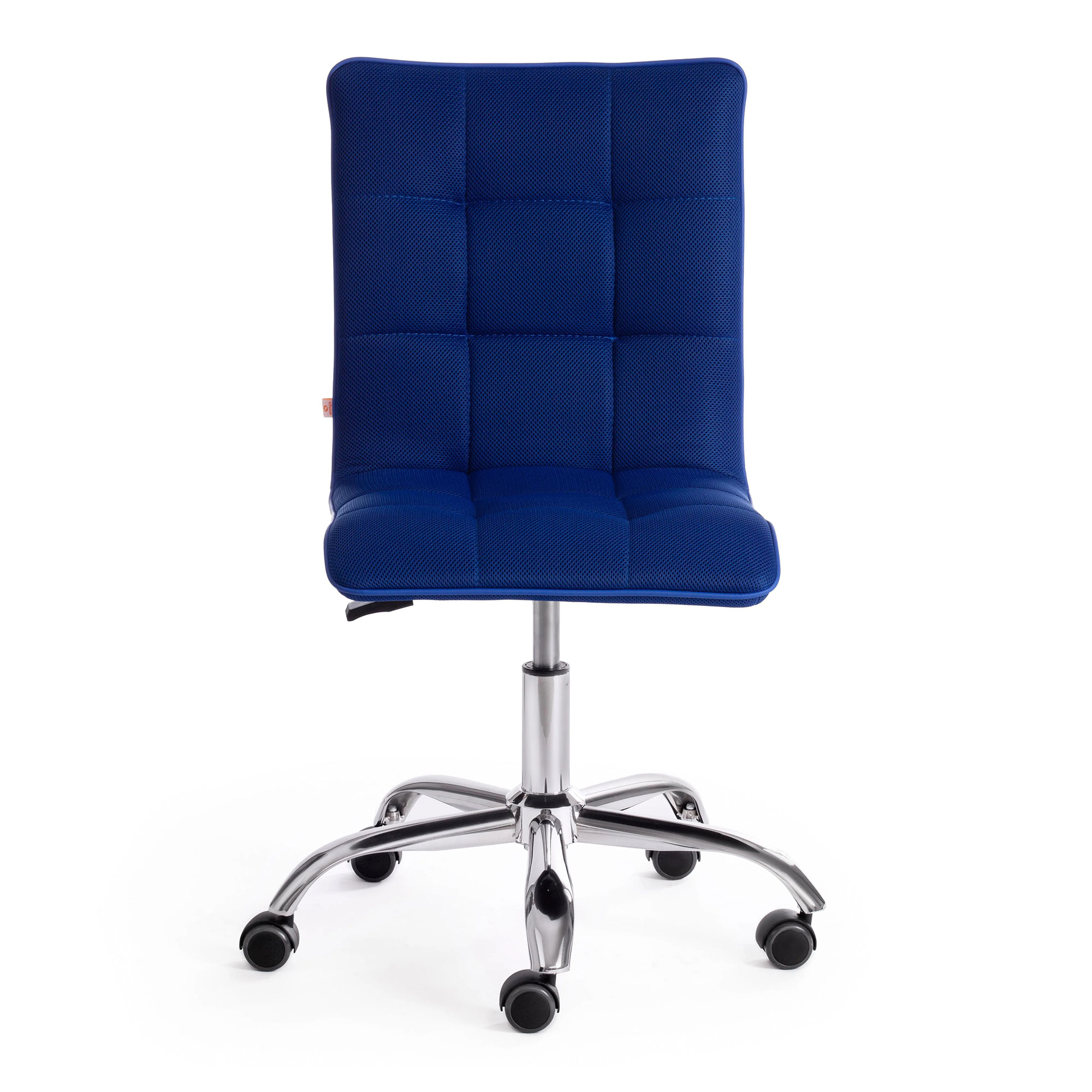 Компьютерное кресло TC Zero синее 45х40х96 см (19275), цвет серебряный - фото 5
