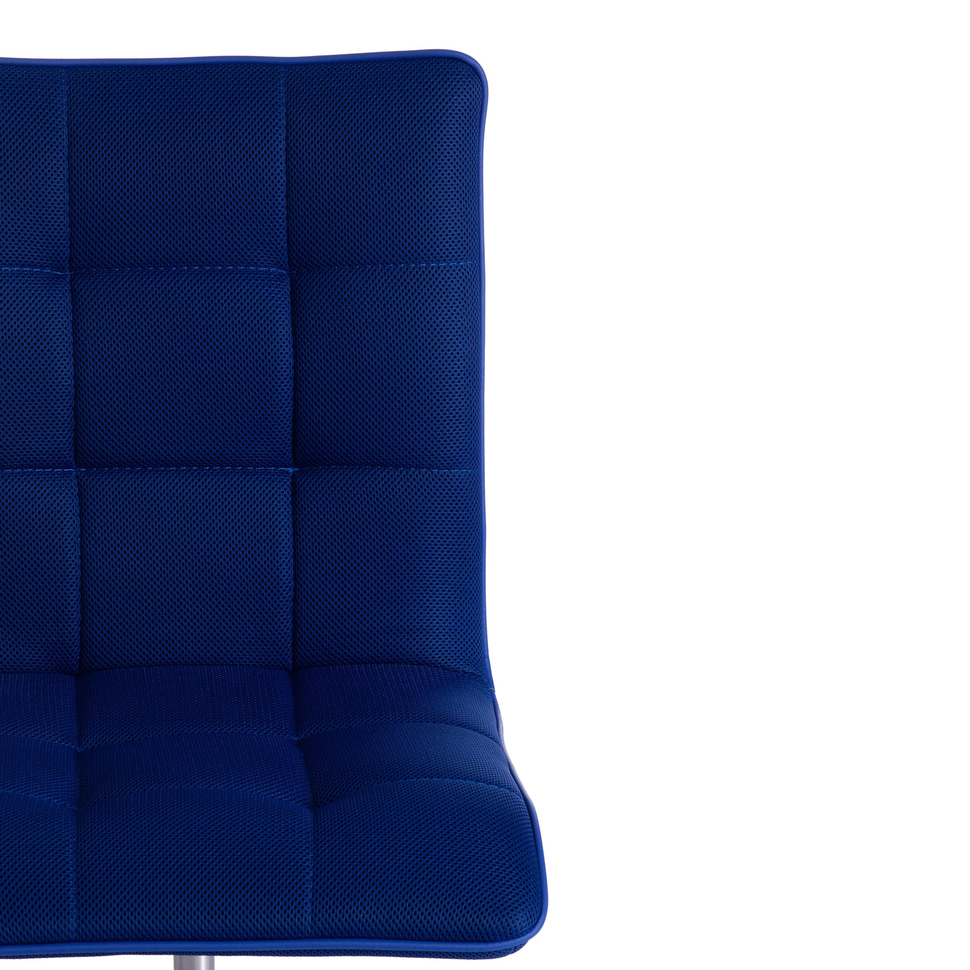 Компьютерное кресло TC Zero синее 45х40х96 см (19275), цвет серебряный - фото 6