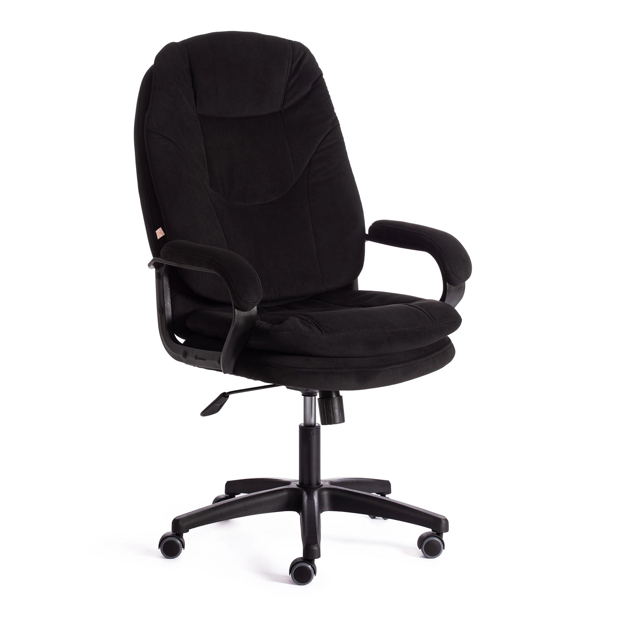 Компьютерное кресло TC Comfort чёрное 66х46х133 см (19388) компьютерное кресло tc bergamo чёрное 67х47х140 см 19370