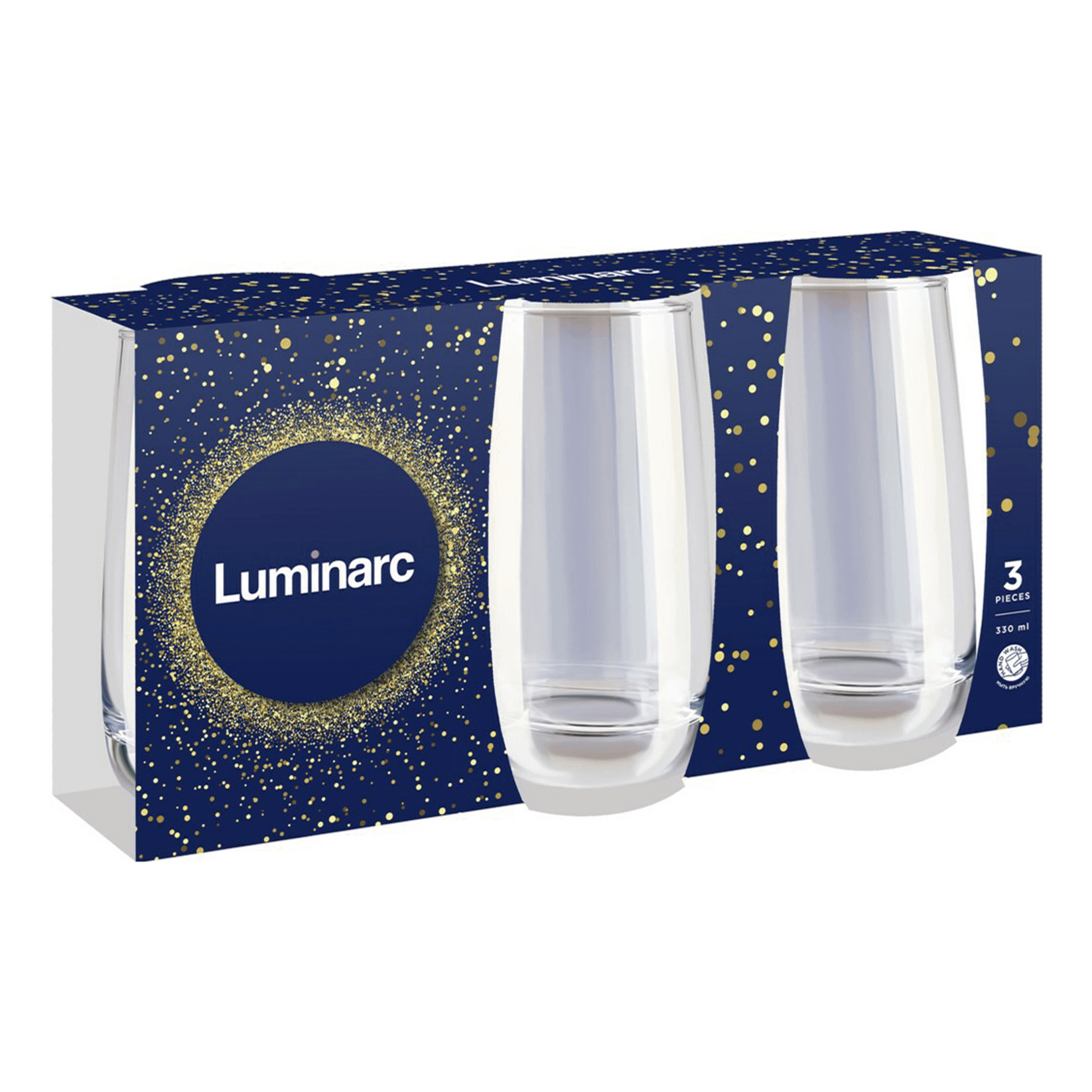 Набор стаканов Luminarc Французский ресторанчик высокие 330 мл 3 шт - фото 1