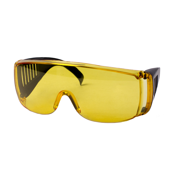 Очки защитные Champion с дужками желтые очки champion c1006 защитные желтые