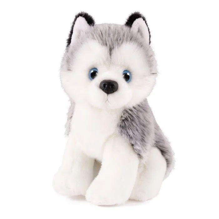 цена Мягкая игрушка MaxiLife Собака Хаски 20 см