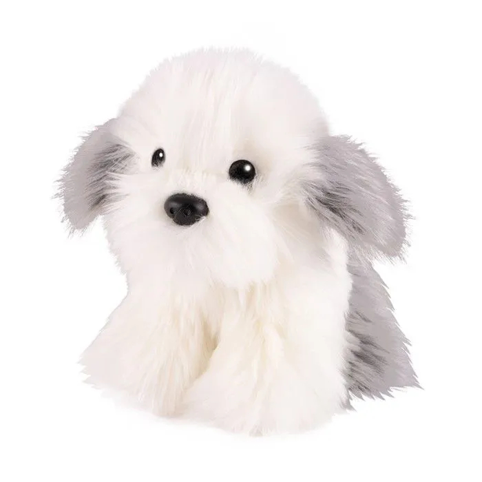 Мягкая игрушка MaxiLife Собака бобтейл терьер 20 см собака на панель авто качающая головой большая белый окрас