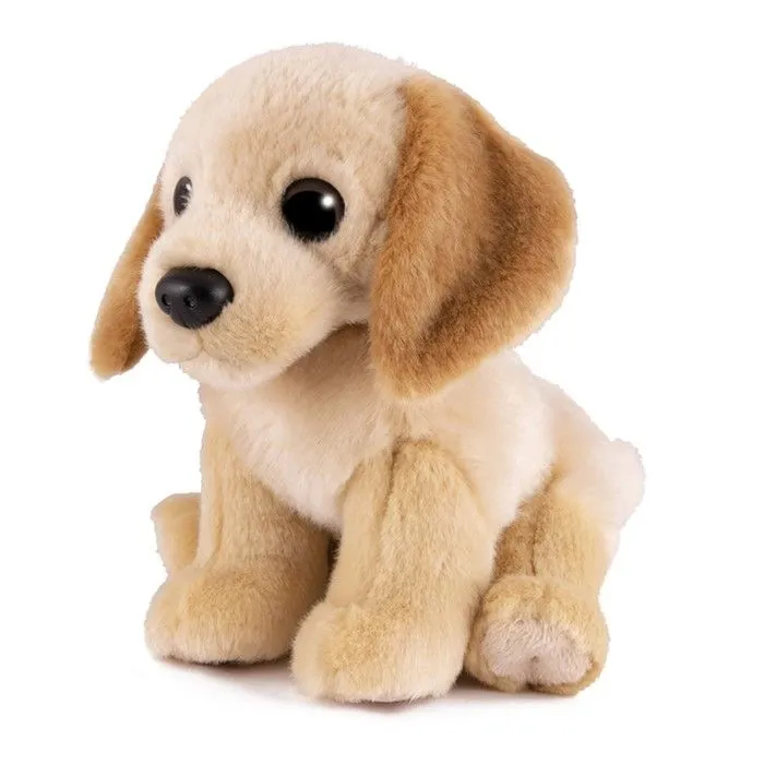 Мягкая игрушка MaxiLife Собака лабрадор 20 см собака на панель авто качающая головой малая бежевый окрас