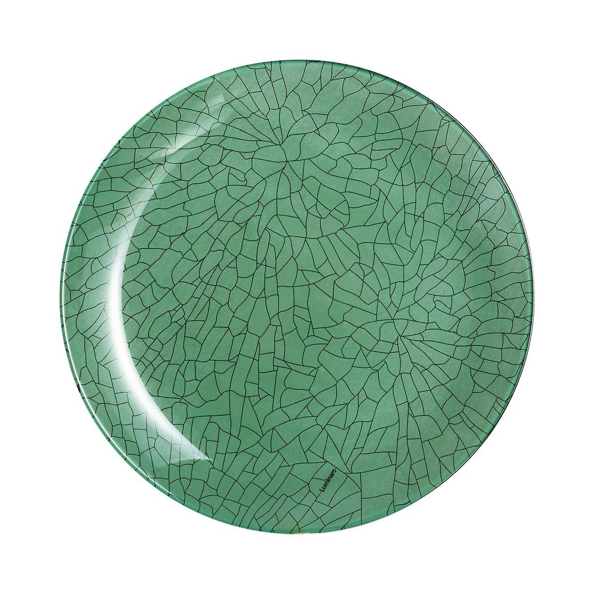 Тарелка десертная Luminarc Mindy green 20,5 см средство для мытья стекол septivit premium green apple 500мл